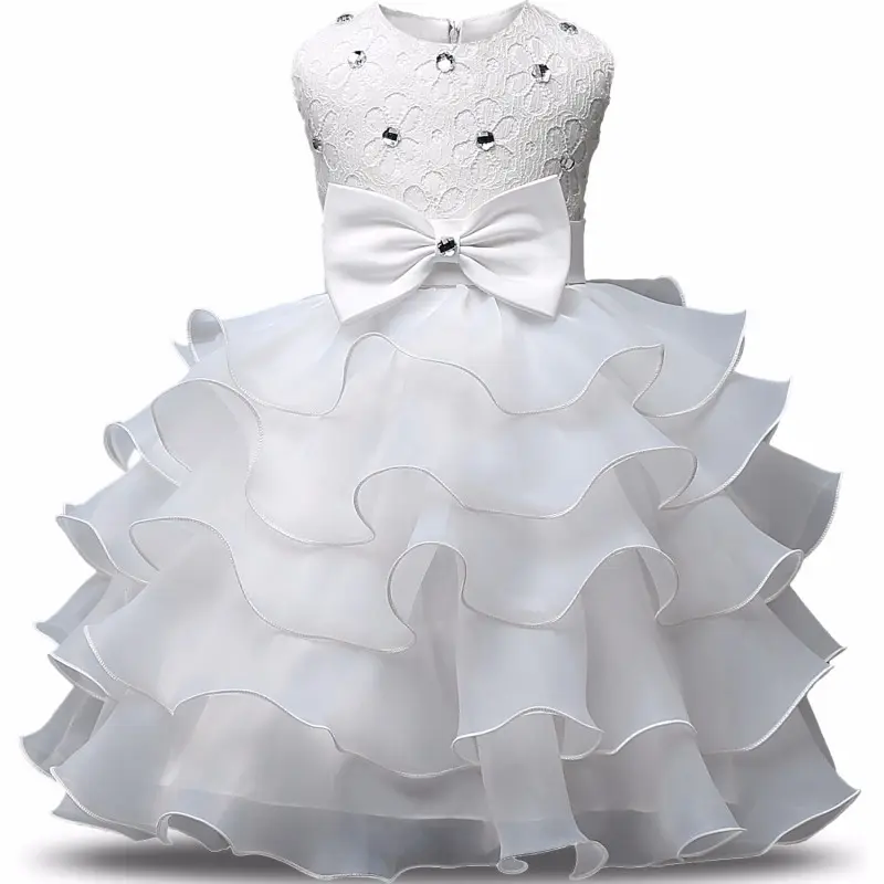 אירופאי ואמריקאי סגנון חמוד בייבי בנות טוטו שמלת יהלומי קישוט ילדי מסיבת יום הולדת שמלה עבור בנות של 0-8 שנים