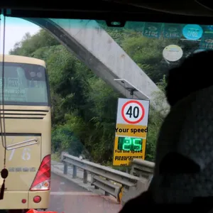 Cung cấp xuất khẩu Radar công tơ mét khu vực nhà máy đường tốc độ Hệ thống đo lường tốc độ xe phát hiện phản hồi cảnh báo giao thông sản phẩm - Product Image 4