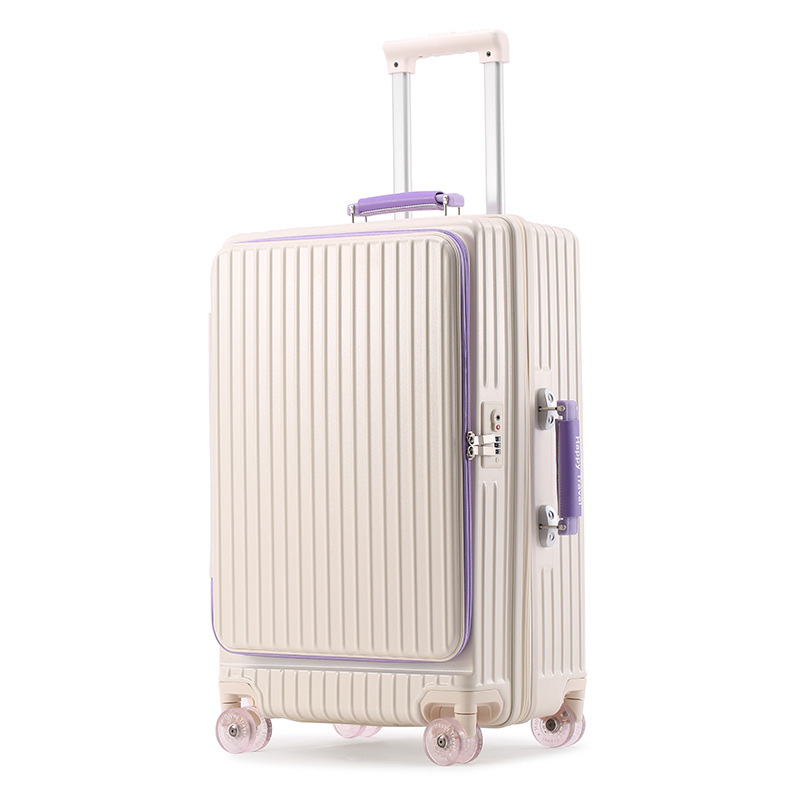 Blanc avec du violet