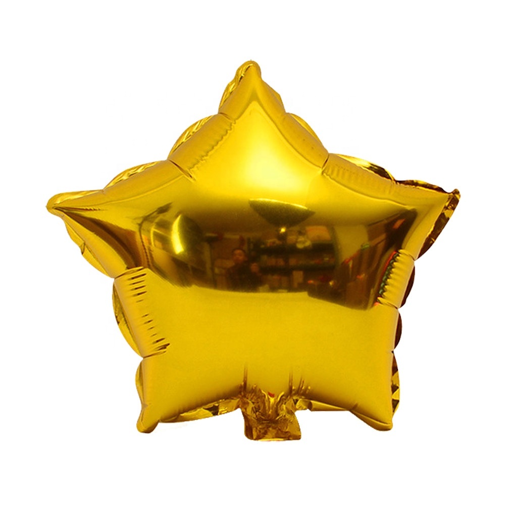 18 inch gold star balloon