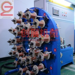 מהירות גבוהה מנוע אוטומטי stator מתפתל קו ייצור עבור מכונת ליפוף סליל יעיל