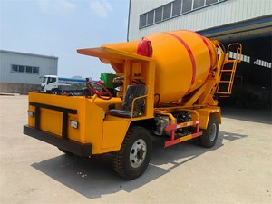 Küçük çimento mikser kamyonu beton fiyat 3cbm Mini mikser 3 metreküp beton harç kamyonu çimento mikser kamyonu satılık - Product Image 2