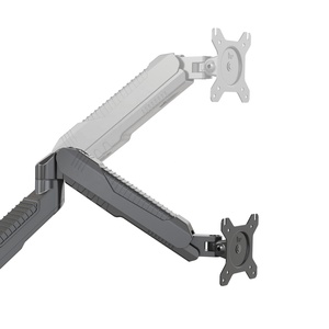 Bilgisayar monitörü için v-mounts ekonomik çift monitör gaz bahar monitör masa bağlar - Product Image 4