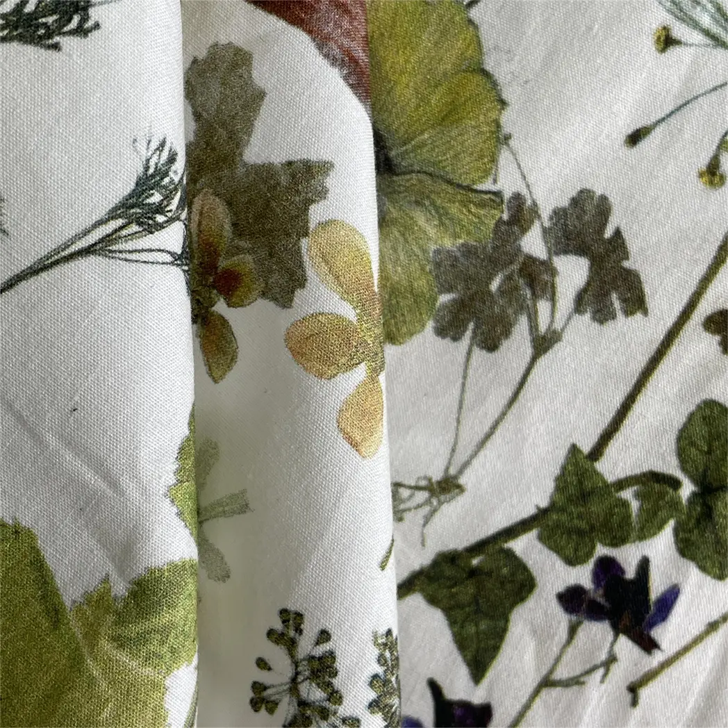 Wholesale Comfortable Organic Multiple Styles Refined Flower Custom Poplin Fabric 100 Cotton Print Fabrics For Clothing Cotton