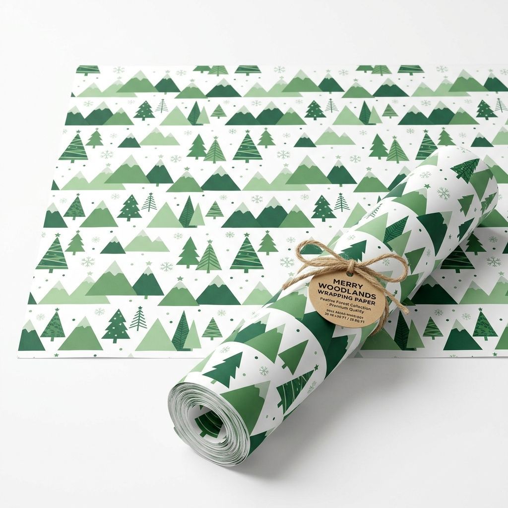 Green forest tree