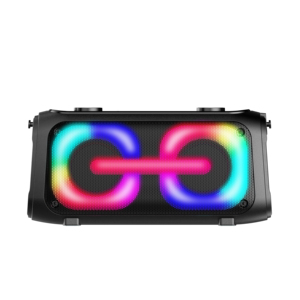 Portable Bluetooth Karaoke Speaker <strong>System</strong> - Audio Recording <strong>Function</strong>, 32 GB USB/SD Card Support, Built-in Rechargeable Battery, - Product Image 2