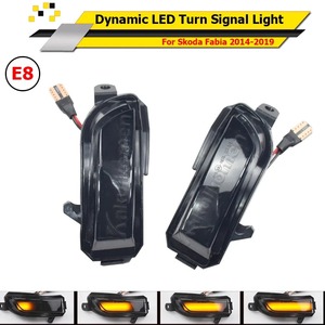 LED dinamik akan yan kanat ayna dönüş sinyal ışığı Skoda Fabia için yanıp 2014 2015 2016 2017 2018 2019 hızlı 2017-2020 - Product Image 6