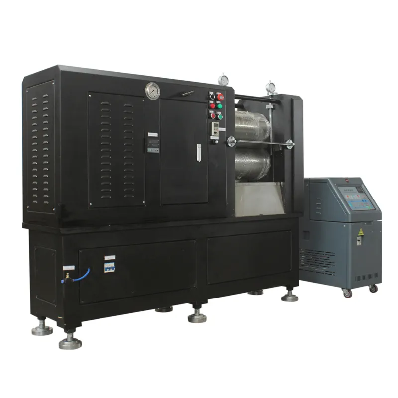 Battery Production Machine Single Hydraulic Battery Electrode Calendaring Machine For Electrode Pressing