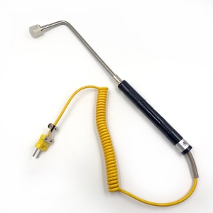 Sonda de Sensor de temperatura tipo K, soporte manual, controlador de temperatura, termopar de superficie