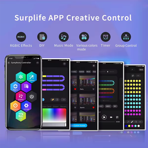 Controlador remoto Dc5v 12V 24V 48V UFO Led Pixel Light SPI RGB RGBW controlador Wifi App controlador para luces permanentes al aire libre - Product Image 3