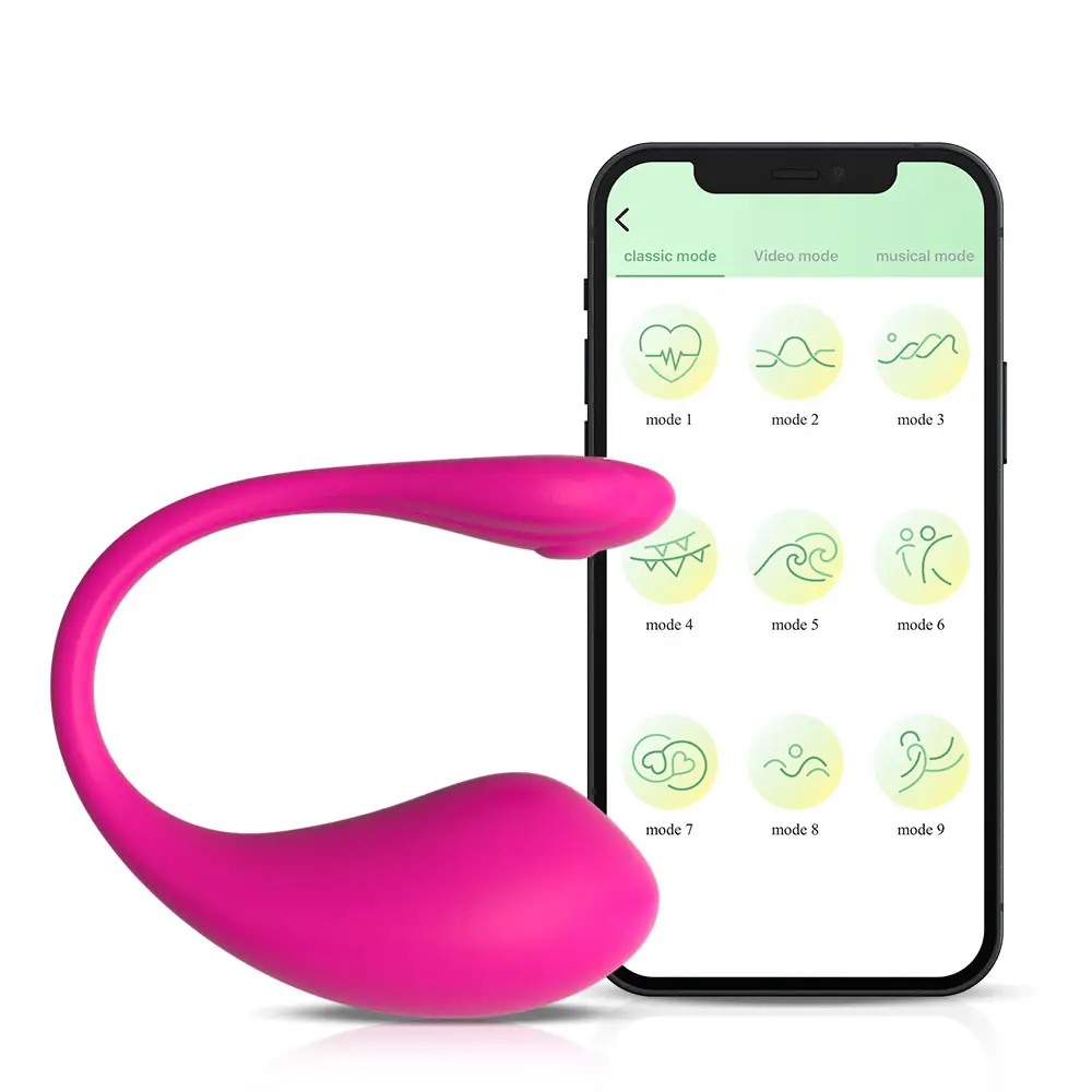 Vibratore a forma di C rosa caldo senza fili telecomando clitoride G Spot stimolatore Panty vibratore per le donne