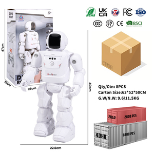 Coole Intelligenz Pädagogische Gesten erkennung Infrarot-RC-Roboter Programmier bare Fernbedienung Roboters pielzeug für Kinder