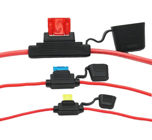 12V、24V、32V、5A、10A、15A、20A.25A、30A自動ミニブレードヒューズタップホルダー回路ラインATMPMカーヒューズを追加 - Product Image 2