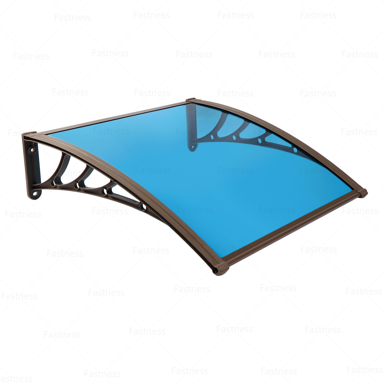 Brown bracket blue board