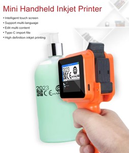 Werksverkauf Tragbarer Mini-Hand-Tinten strahl drucker Touchscreen Verfalls datum Batch-Codier maschine - Product Image 6