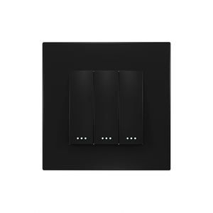 Bingoelec vendita al dettaglio UK EU Standard elettrico 10A 3Gang 2way interruttori e presa luce da parete di sicurezza interruttore a pulsante