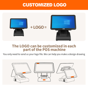 Wholesale Multifonction Customer 2 Display Screen 15.6 Inch <strong>Computer</strong> Terminal Cash Register Pos Systems for Retail - Product Image 4
