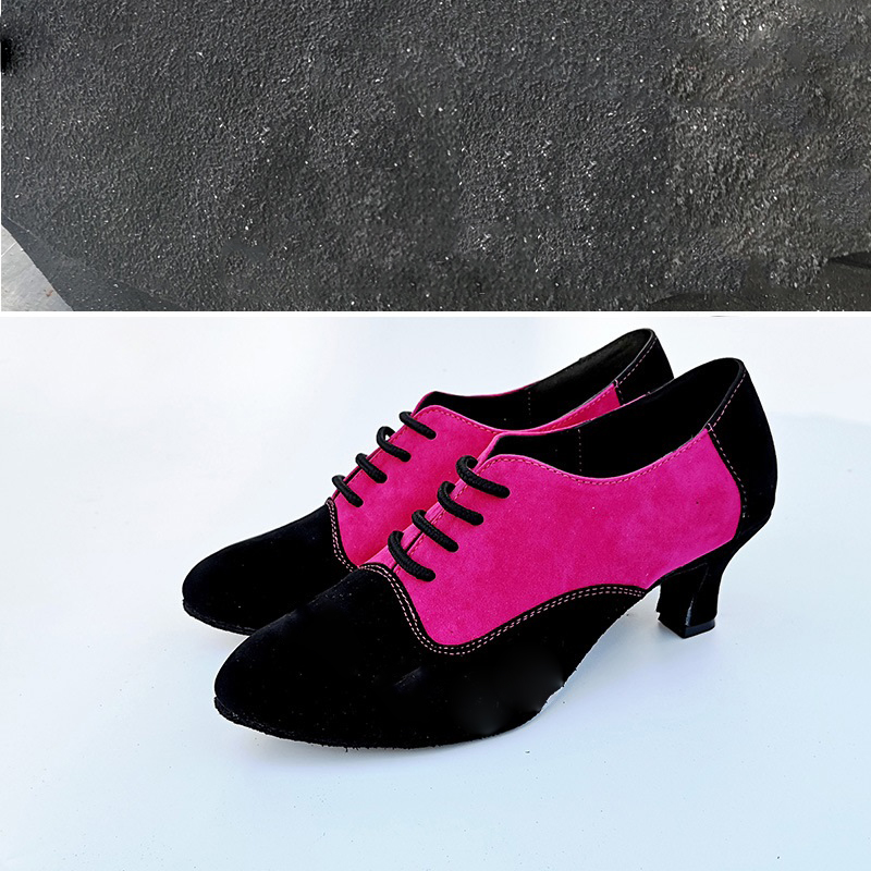 5,5 cm-305/ rosa Suola in pelle bovina