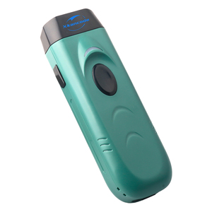 Lector de código de barras portátil tipo bolsillo 2,4G BT Xkancode 1D CCD 2D código QR escáner de código de barras inalámbrico portátil