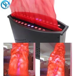 RGB LED Silk Fire Flame Effect Light Remote <strong>Control</strong> Moving for Stage DJ Haunted House Party Bar Theme Park <strong>Use</strong> DMX512 Night Club - Product Image 3
