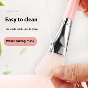 美容硅胶面膜软头刷扁平款用于沙龙和自制化妆单涂抹工具 - Product Image 4