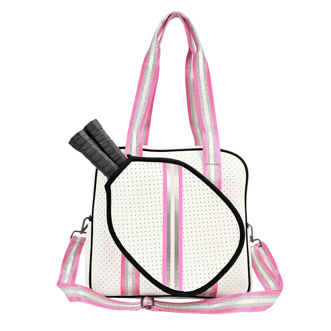 Stock commercio all'ingrosso Tote Tennis Oxford borse in tessuto secchiello Outdoor Fitness spalla Badminton borse da Picnic