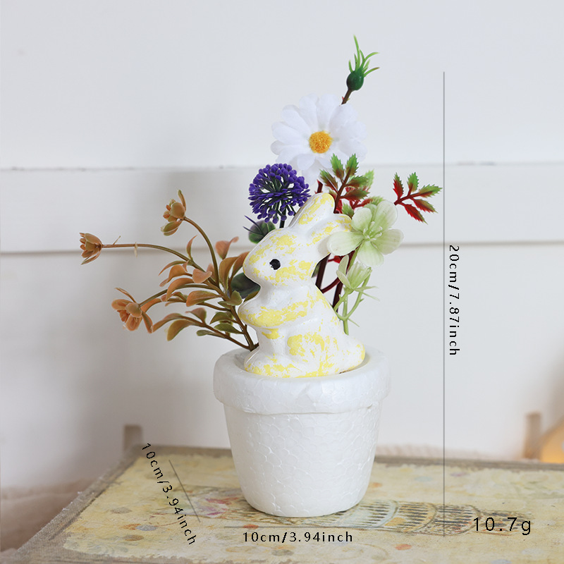 Section de plantes en pot de Pâques c