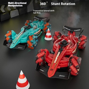 เครื่องพ่นไฟ LED มีเซ็นเซอร์ท่าทางสำหรับรถแข่งแบบขับเคลื่อนสี่ล้อ F1รีโมทคอนโทรลสูตรพิเศษ - Product Image 5