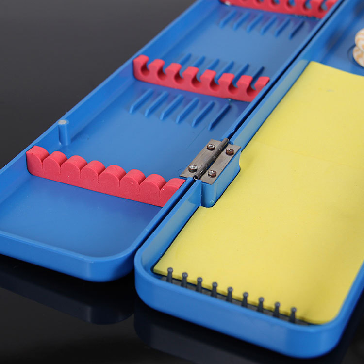 Boîte flottante bleue à trois usages