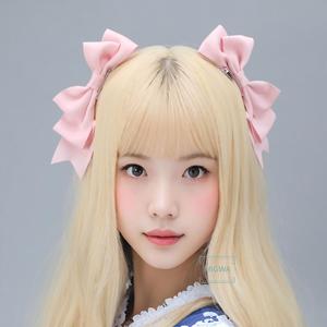 L0007 Ngọt Ngào Đầy Màu Sắc Lolita Bow Kẹp Tóc-Bé Trẻ Sơ Sinh Trẻ Em Cô Gái Tóc Sinh Nhật Clip - Product Image 2