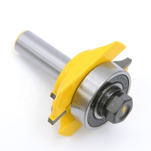 2 Bits Đường Sắt Và Stile Router Bits Set Cho Cửa Kính- -1/2 "Shank - Product Image 6