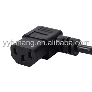 Amerika standart 3 fiş C13 güç kablosu elektronik abd Plug kullanılan masaüstü ve dizüstü güç kabloları - Product Image 5
