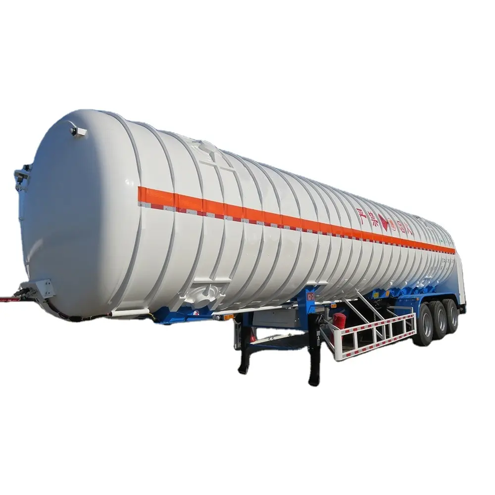 Chengda 3 4 essieux pétrolier remorque GPL/GNL/GNC camion-citerne chimique liquide camion-citerne semi remorques à vendre