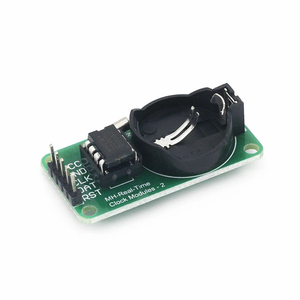 DS1302 Echtzeituhr modul mit Batterie CR2032 Yellow Edition Neue Version beim Ausschalten - Product Image 3