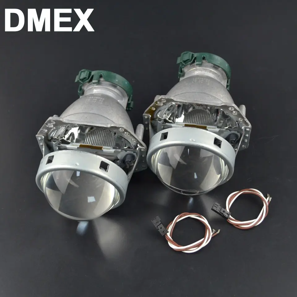 Dmex車のスタイリング3.0インチ車バイキセノンプロジェクターレンズキセノンhidプロジェクターレンズ金属ホルダーD1S D2S D3S D4S hidキセノンキット車のヘッドライト