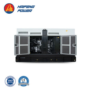 [Low Decibel Ao Correr] 30KW Gerador Diesel Abafado Para Uso Industrial Silenciador Embutido Ventilação De Exaustão Superior