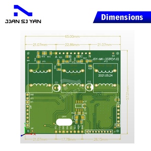 Medidor de energía inteligente trifásico, módulos de medición de electricidad, voltaje de corriente, para monitoreo de Sistemas Solares, 250A, - Product Image 4