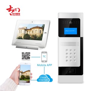 Smart Access Control Video Tür Telefon IP Intercom Tür Entriegeln Anruf Wohnung Büro Schule, Video Intercom System - Product Image 5