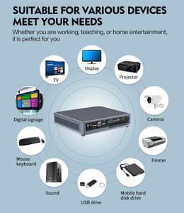 Sharerdp de alto rendimiento Core I3 I5 I7 12th Generation Procesador 12400 2DP HD Tipo-C NUC Mini Computadora de escritorio Core PC