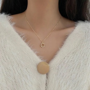 Jinhui kadın Ins tarzı elmas Bestie kolye japon kore k-tarzı klavikula zinciri popüler erişilebilir lüks kelebek için - Product Image 3