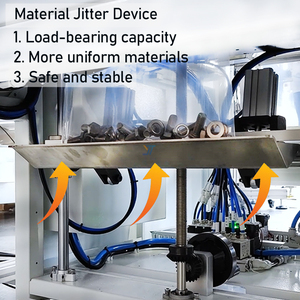 Tuerca de tornillo rotativa automática pequeña que cuenta el embalaje de piezas verticales Máquina de clasificación y embalaje cuantitativa - Product Image 4