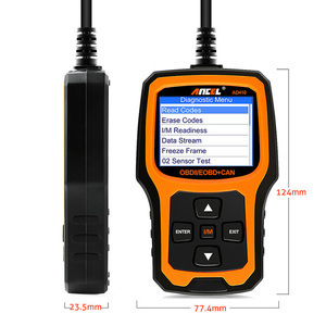 Lettore di codice automobilistico professionale ANCEL AD410 strumenti diagnostici per Auto OBD2 Free Fraze Evap System Test aggiornamento gratuito Scanner automatico