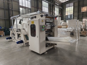 Automatic <strong>Interfold</strong> Hand Towel Tissue Folding Machine <strong>v</strong> Folding Hand Towel Packing Machine - Product Image 4