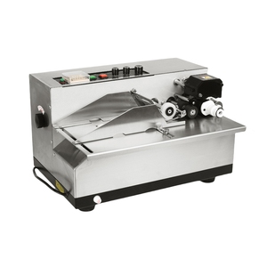 Codificatore automatico continuo a secco solido codificatore a goffratura di inchiostro per etichetta/adesivo/Tag/sacchetto di plastica per imballaggio di carta - Product Image 1