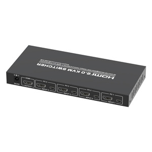 4K@60Hz HDCP 4X1 HDMI <strong>KVM</strong> <strong>Switch</strong> with USB3.0 HDMI USB <strong>KVM</strong> <strong>Switch</strong> for <strong>1</strong> Monitor 4PC Computer Monitor Keyboard Mouse Control