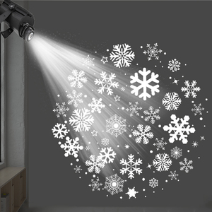 Giáng sinh <span class=keywords><strong>LED</strong></span> chiếu đèn bông tuyết chiếu ánh sáng gobo <span class=keywords><strong>Led</strong></span> Logo chiếu - Product Image 3