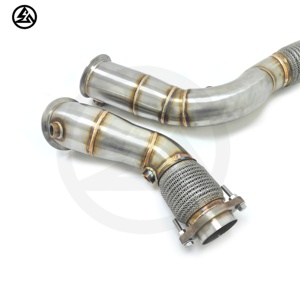 CSZ Stainless Steel Exhaust Downpipe for BMW S55 F80 F82 M3 M4 <strong>3</strong>.0T Enhance Sound Performance Exhaust Pipe <strong>Header</strong> - Product Image 5