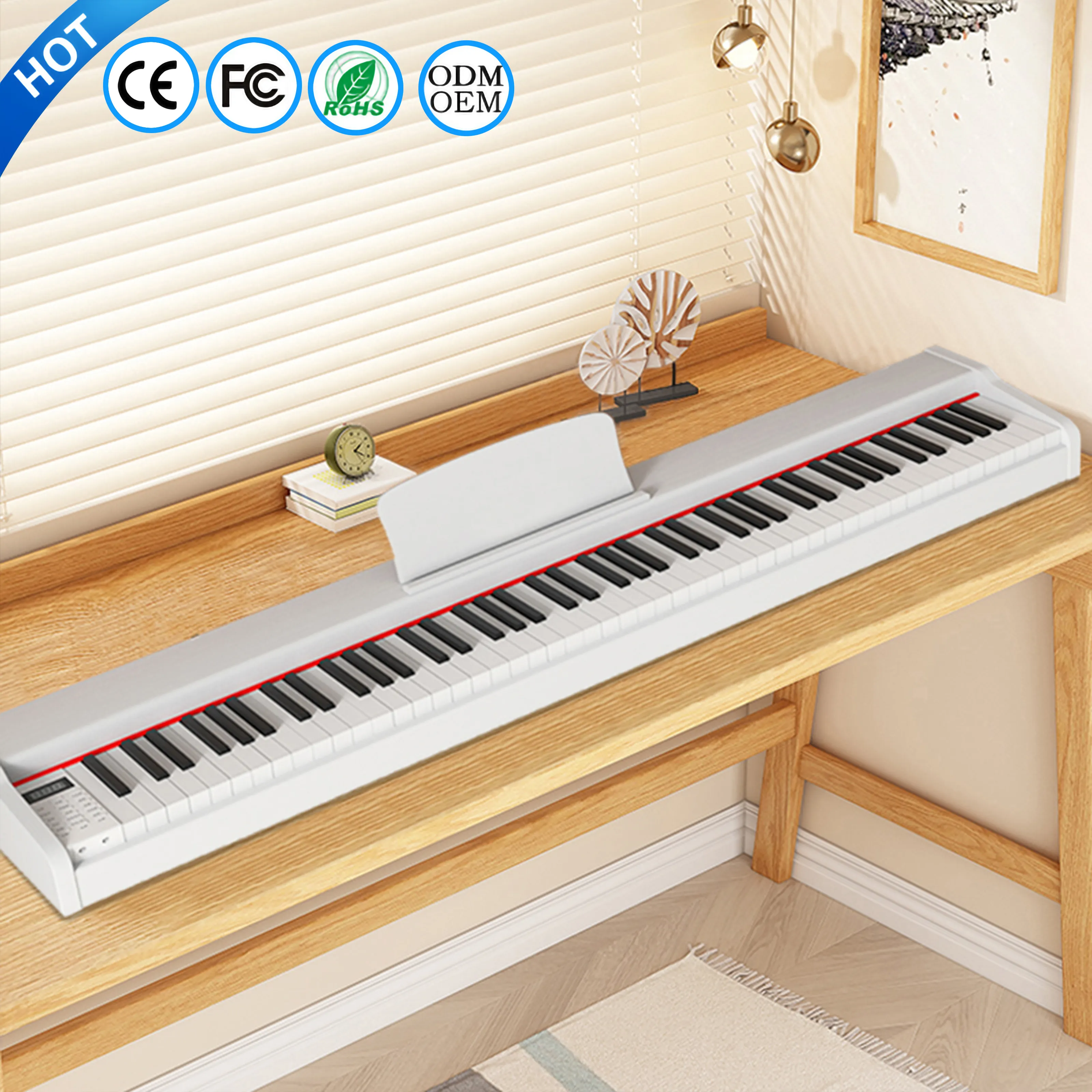 BLANTH strumento musicale pianoforte pianoforte digitale portatile 88 tasti digital cina tastiera organo di pianoforte