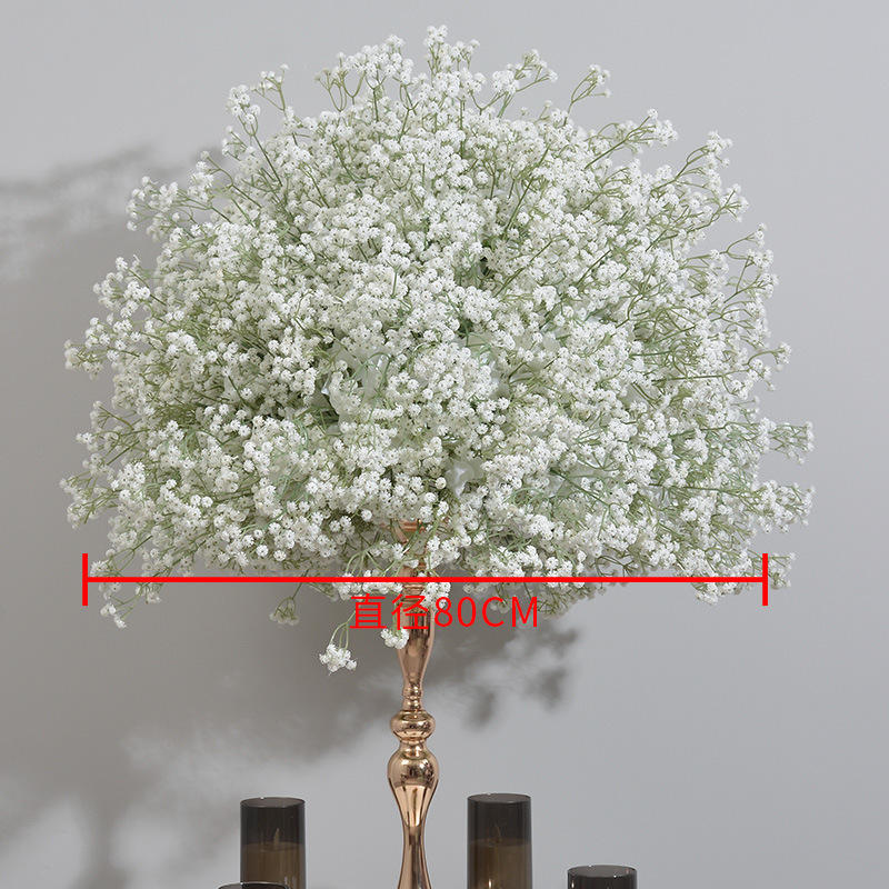 80cm soft rubber babys breath flower ball