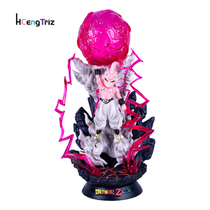 Drag-on Ball Z Majin Buu Anime Figure 23.5cm DBZ Boo Spirit <strong>Bomb</strong> PVC Statue Action Figurine Model Doll Collectible Toy